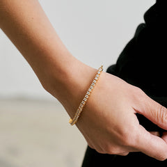 Nicolette Pavé Tennis Bracelet