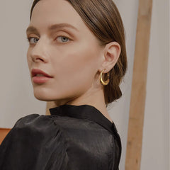 Camille Modern Stud Earrings No. 982011