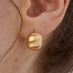 Nadine Vintage-Inspired Huggie Earrings