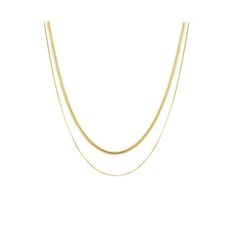 Marielle Snake Layered Necklace
