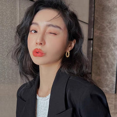 Nicolette Vintage-Inspired Snake Stud Earrings