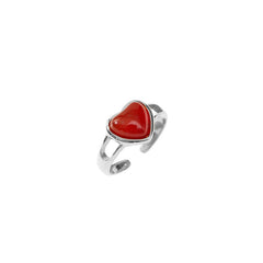 Nicolette Heart Adjustable Ring