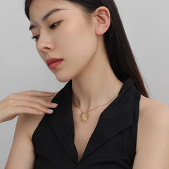 Marielle Sun Pendant Necklace