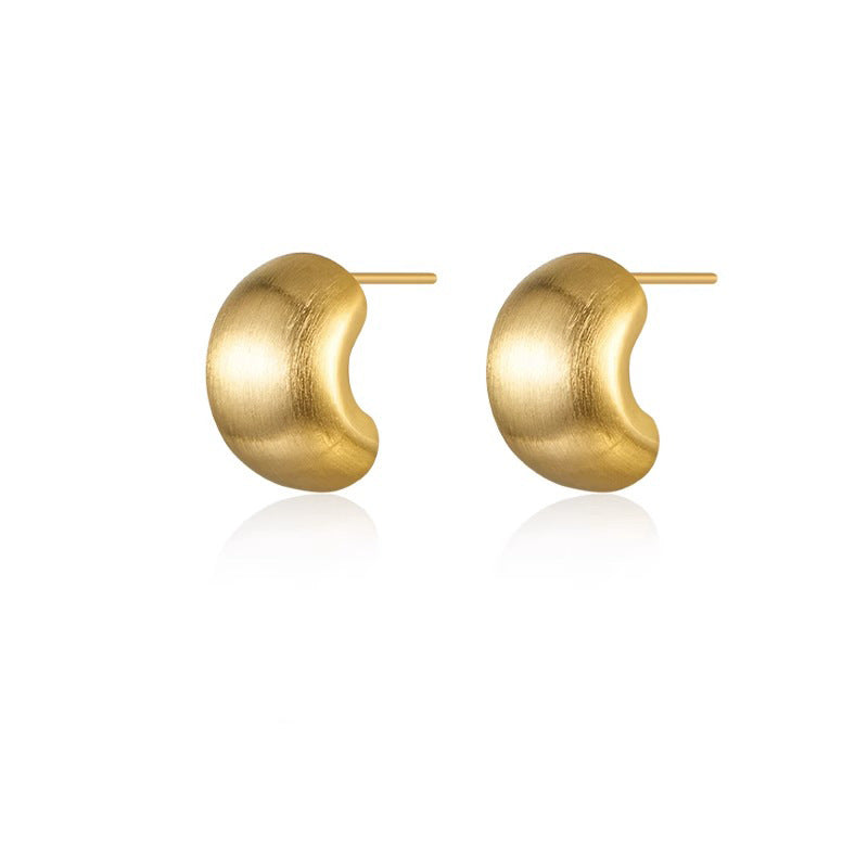 Nadine Vintage-Inspired Huggie Earrings