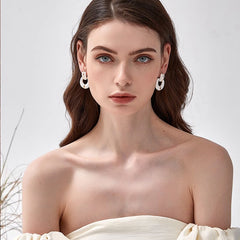 Camille Vintage-Inspired Enamel Stud Earrings No. 411451