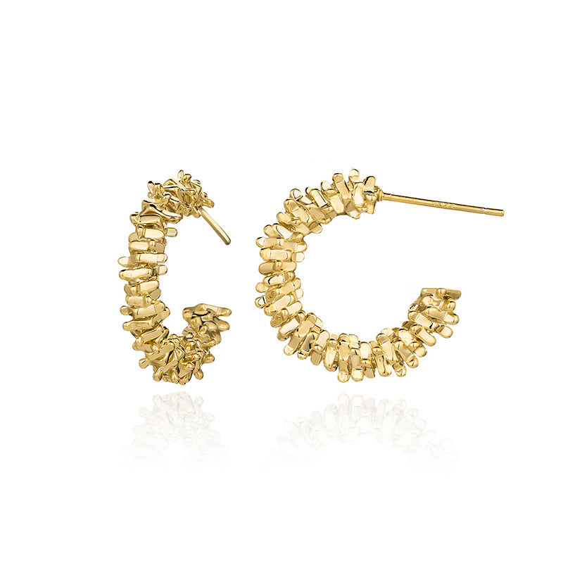 Nicolette Organic Stud Earrings
