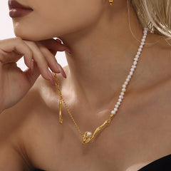 Baroque Freshwater Pearl Necklace