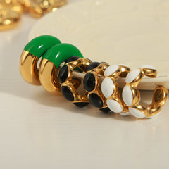 Sculptural Geometric Ear Cuffs