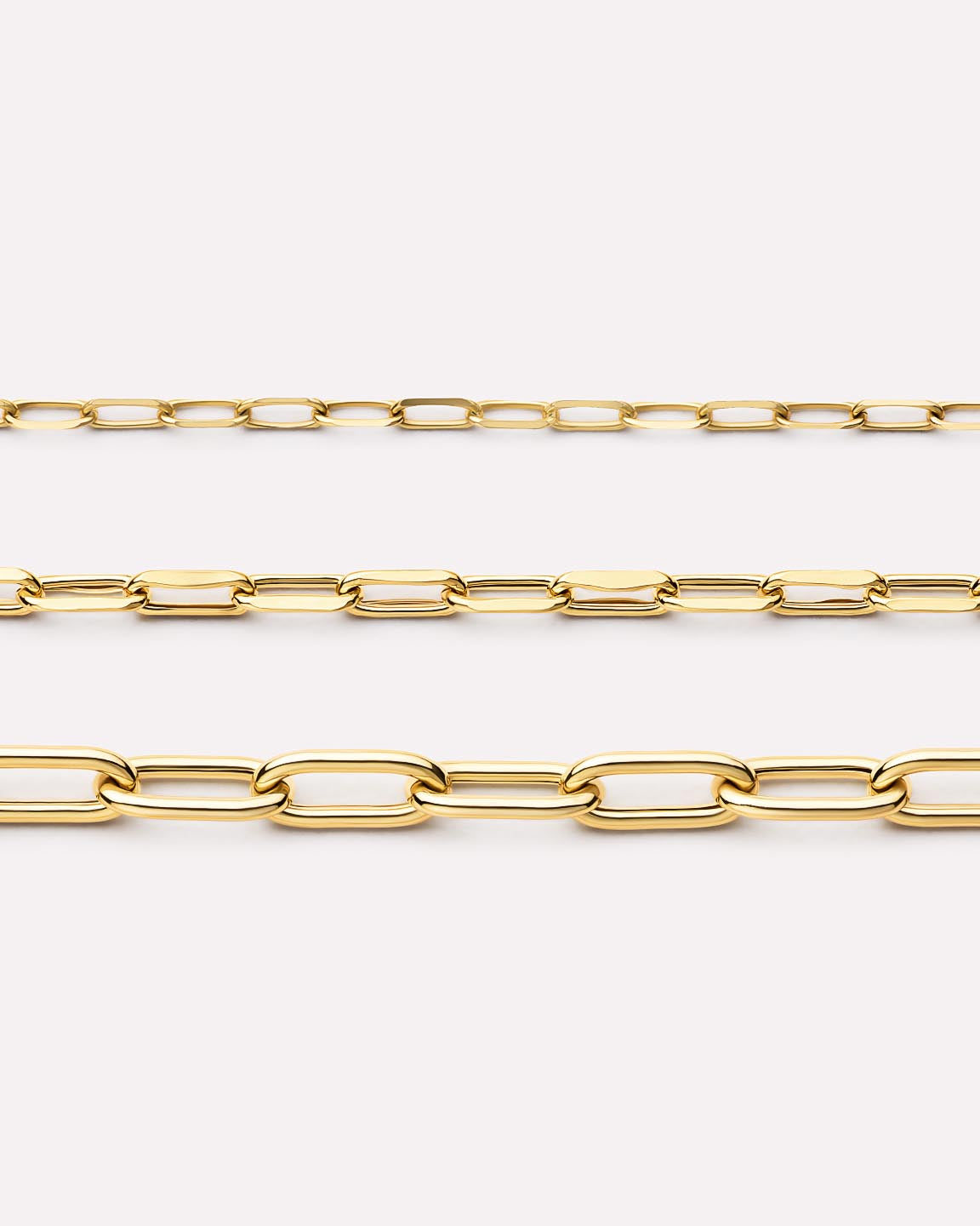 Gold Chain Bracelet - Gold Paperclip Bracelet