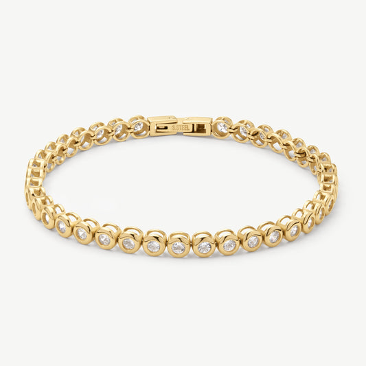 Classic Bezel Tennis Bracelet