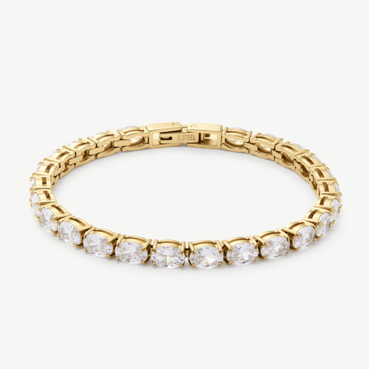 Oval Tennis Bracelet