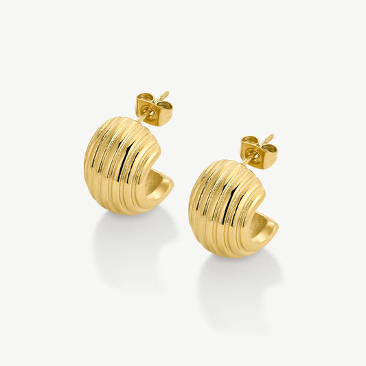 Ribbed Dome Hoops
