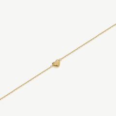 Bridesmaid Dainty Heart Bracelet