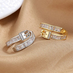 Diamond Belt Ring