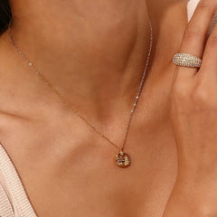 18K Landmark Adventures Travelers Necklace