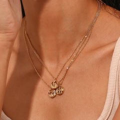 18K Landmark Adventures Travelers Necklace