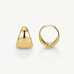 Bold Tapered Hoops
