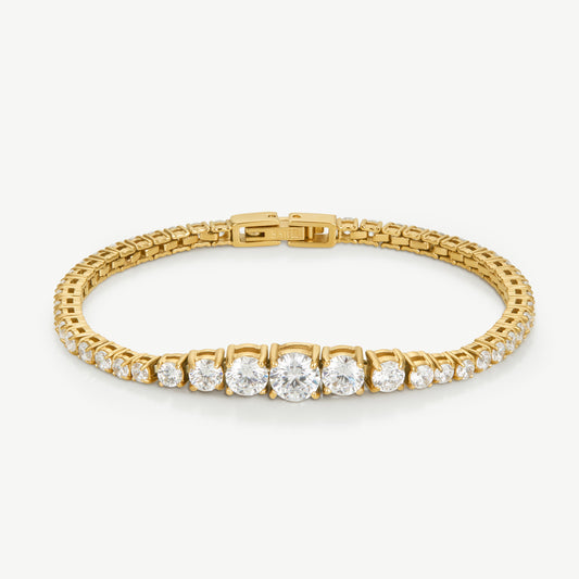 Luxe Graduated Tennis Bracelet