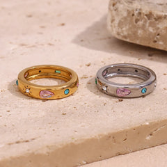 18K Gem Pop Ring