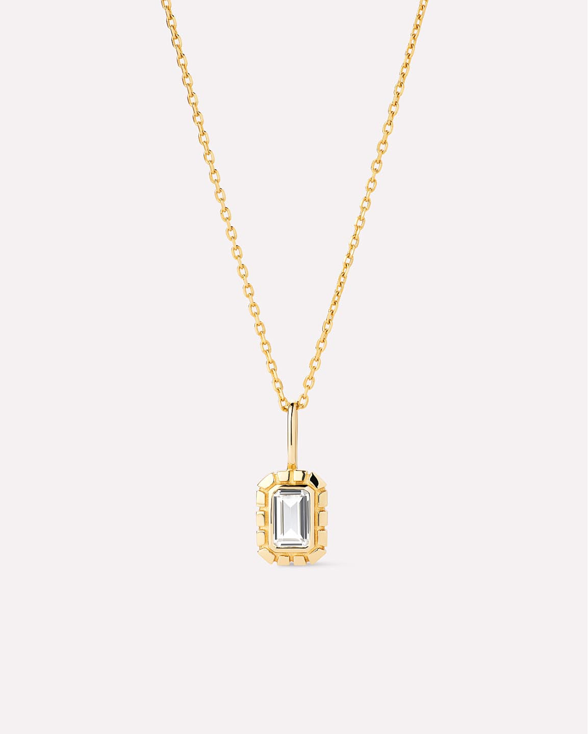Solid Gold Amethyst Green Sapphire Blue Topaz White Sapphire Semi Precious Stones Pendant Necklaces For Women Ana Luisa Heirloom Necklace White Sapphire