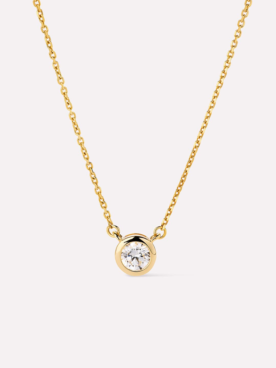 Diamond Necklace - Gold Diamond Necklace