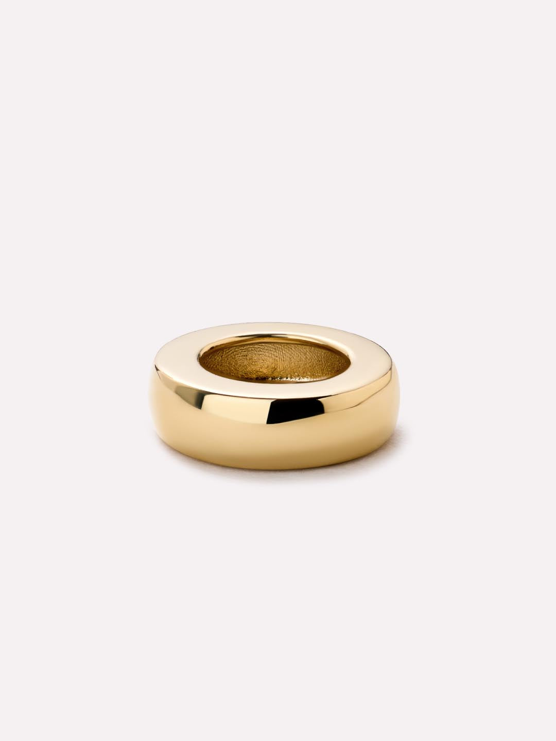 Solid White Gold - Eclipse Charm