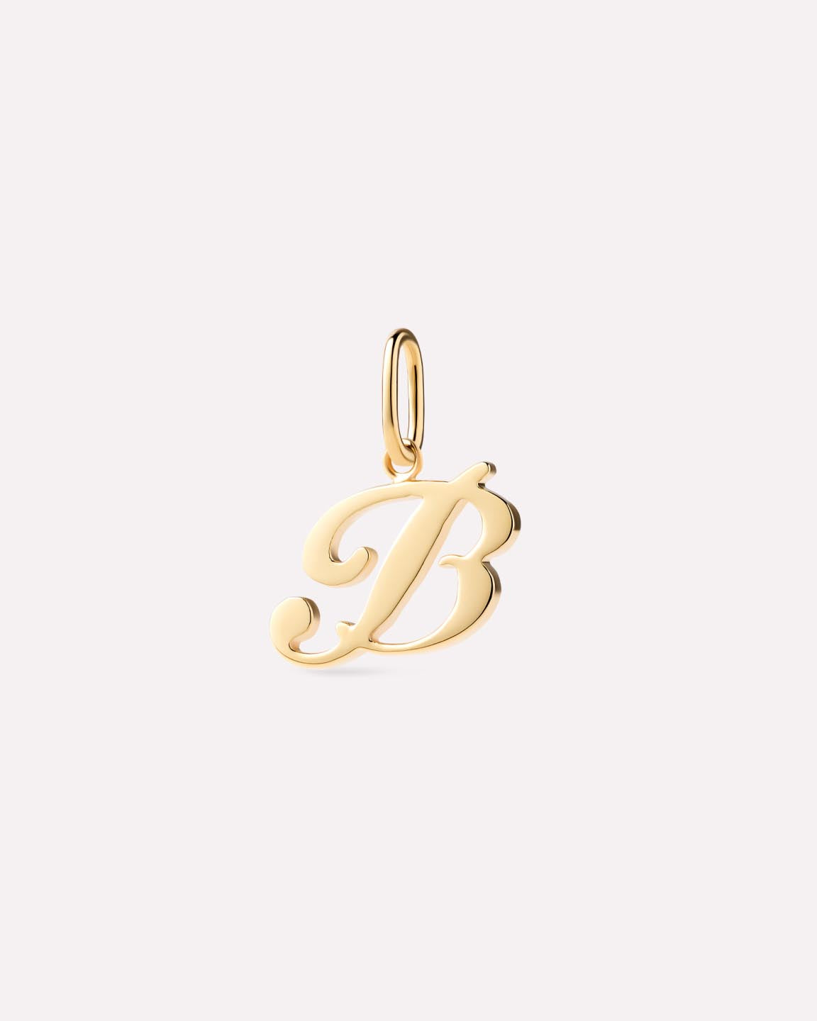 Gold Pendant - Gold Letter Charm