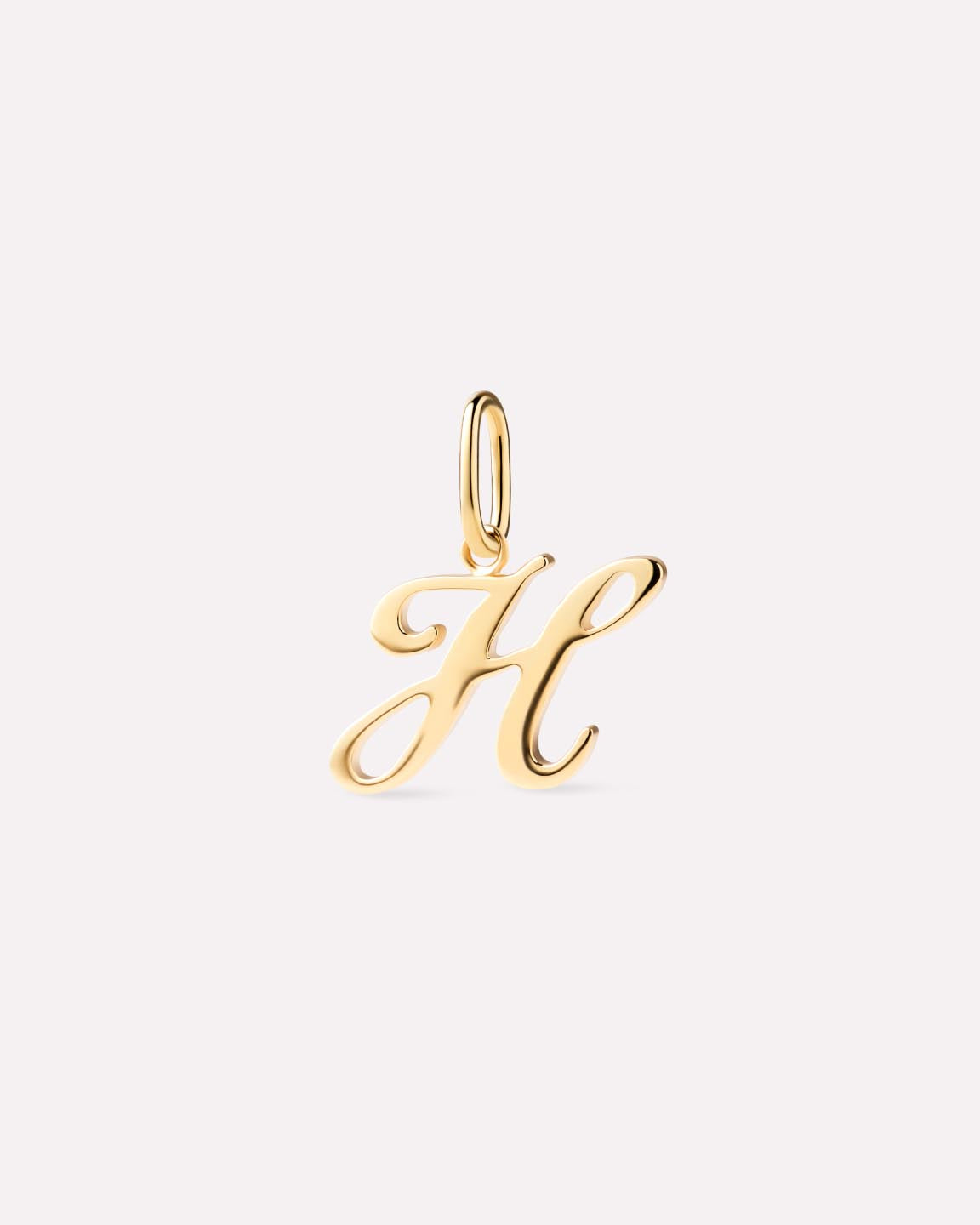 Gold Pendant - Gold Letter Charm