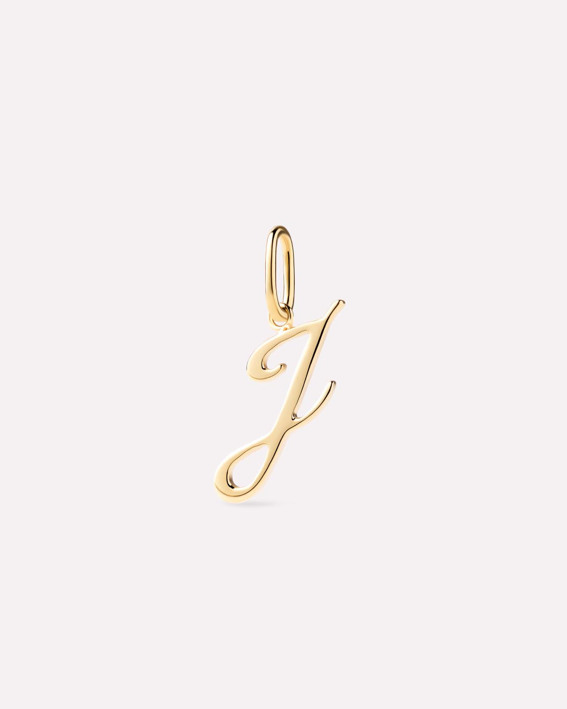 Gold Pendant - Gold Letter Charm