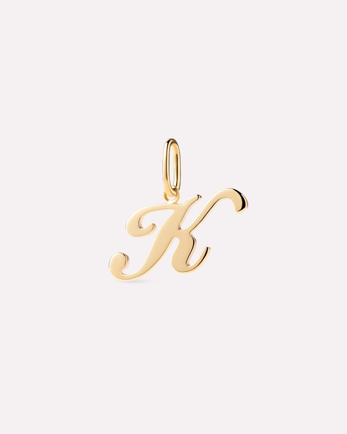 Gold Pendant - Gold Letter Charm