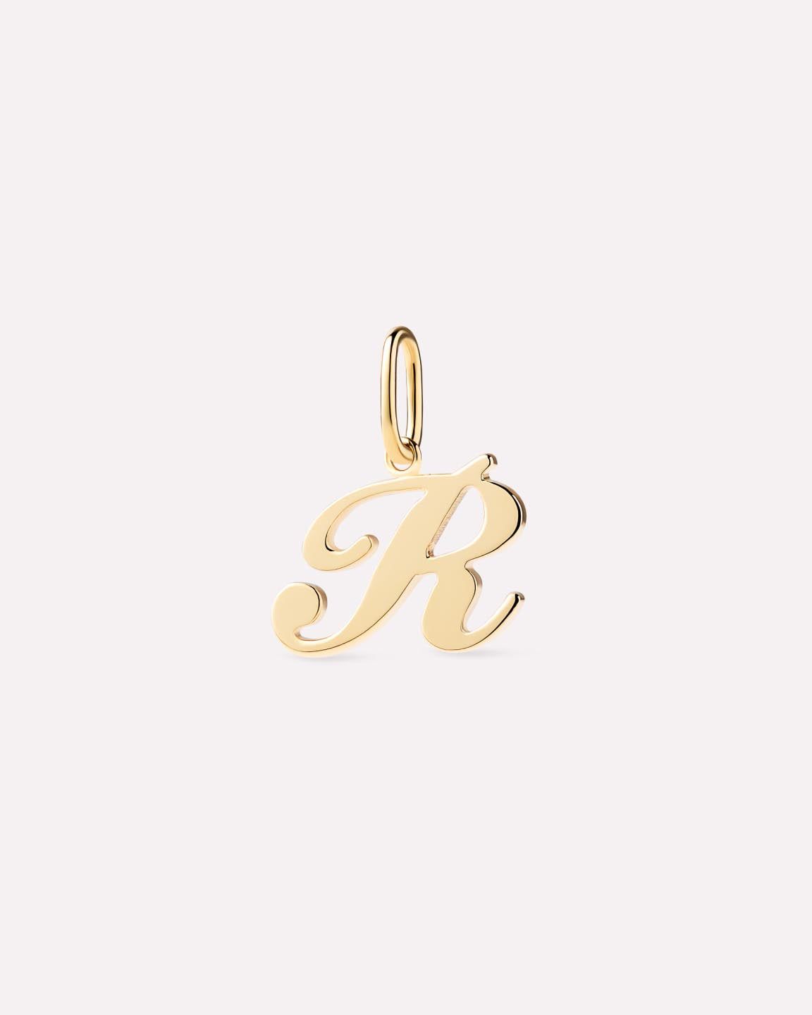 Gold Pendant - Gold Letter Charm