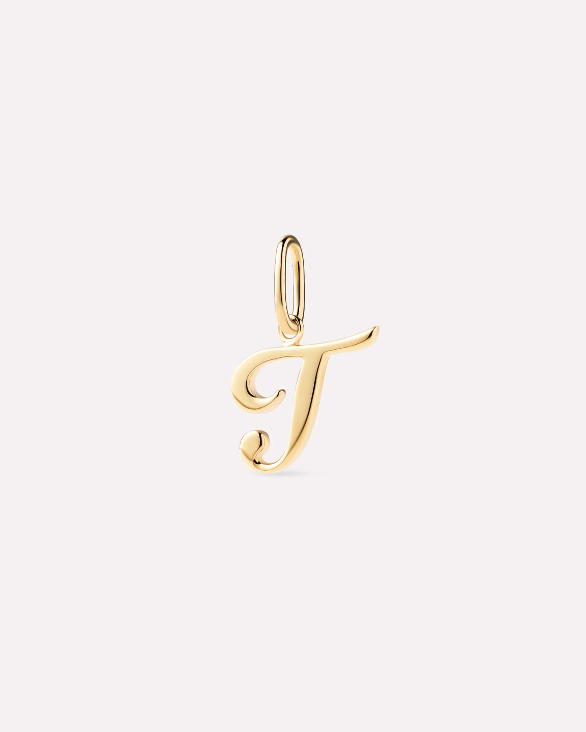 Gold Pendant - Gold Letter Charm