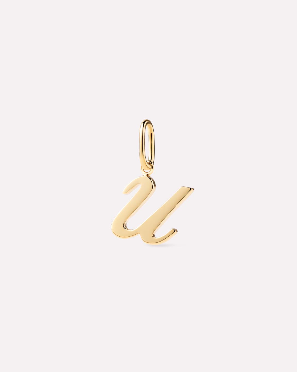 Gold Pendant - Gold Letter Charm