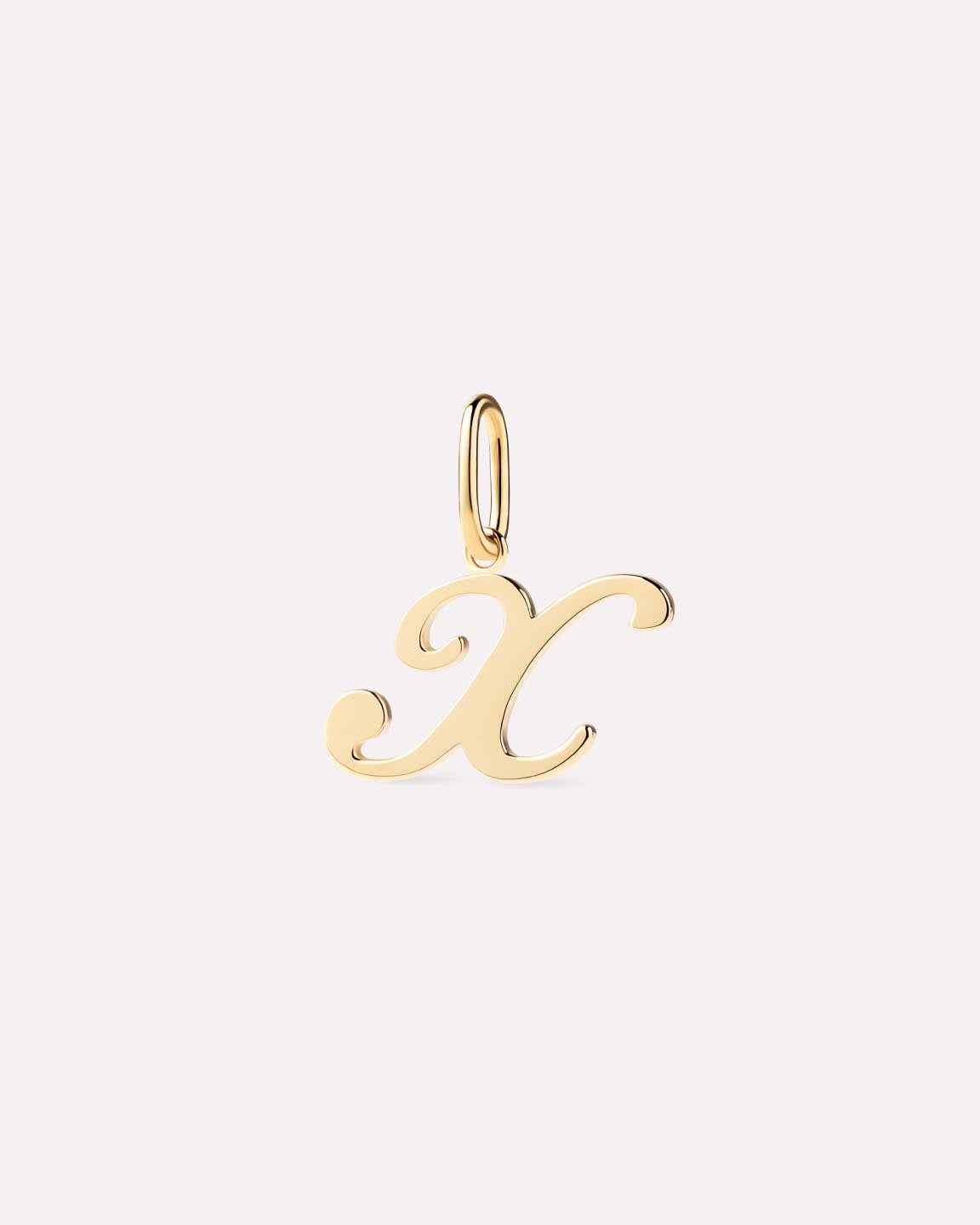Gold Pendant - Gold Letter Charm