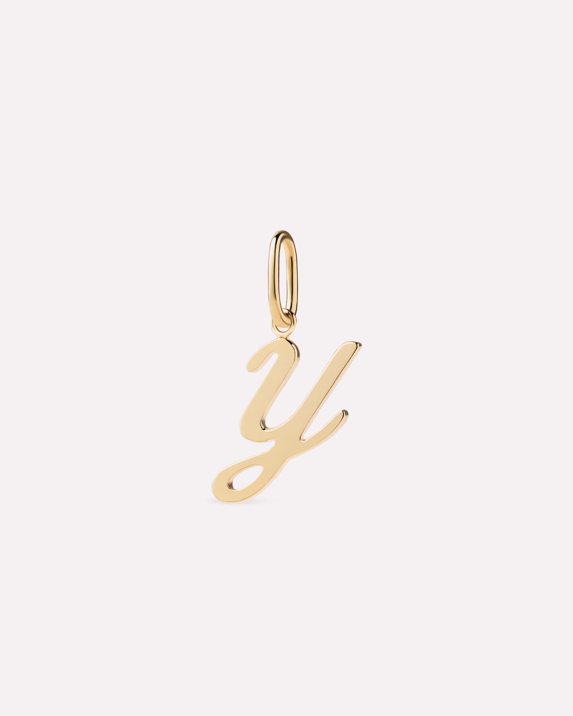 Gold Pendant - Gold Letter Charm