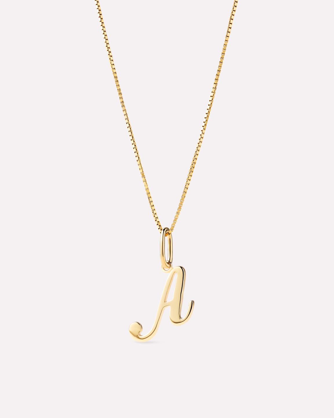 Letter Necklace - Gold Letter Necklace