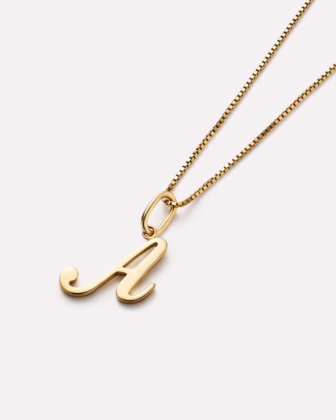 Letter Necklace - Gold Letter Necklace