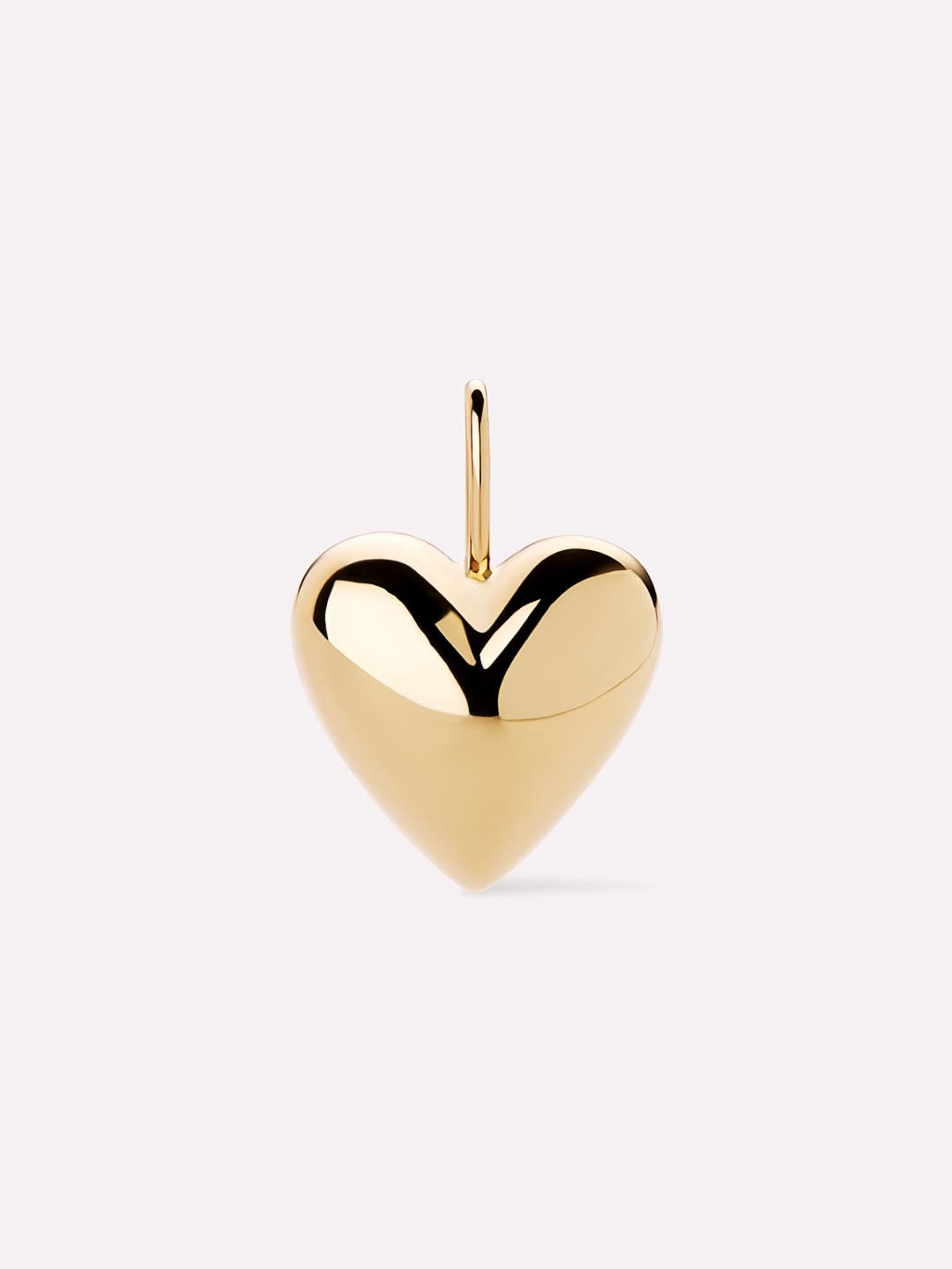 Gold Pendant - Gold Heart Charm
