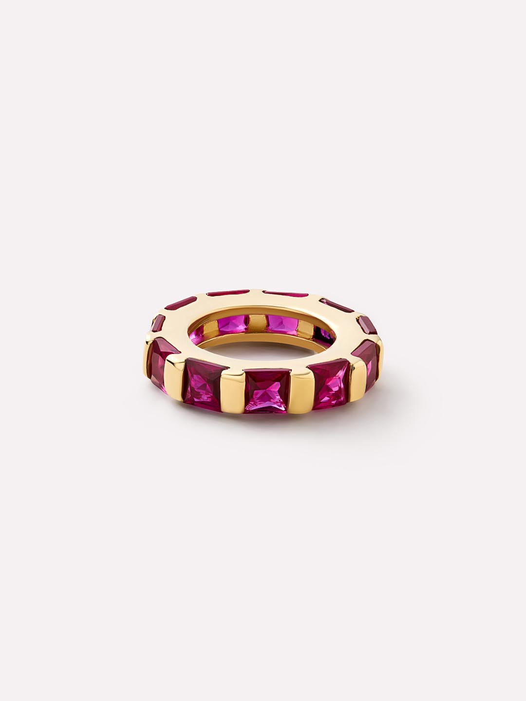 Solid Yellow Gold - Blue Sapphire Zeno Charm