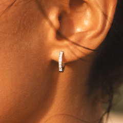 Tiny Gold Hoop Earrings