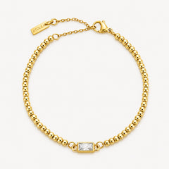 Beaded Birthstone Bracelet