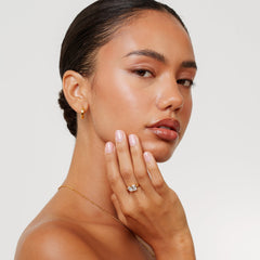 Bold Huggie Hoops