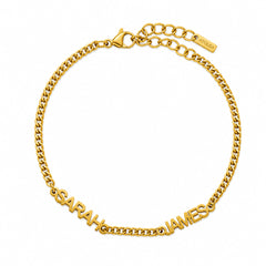 Bold Name Bracelet