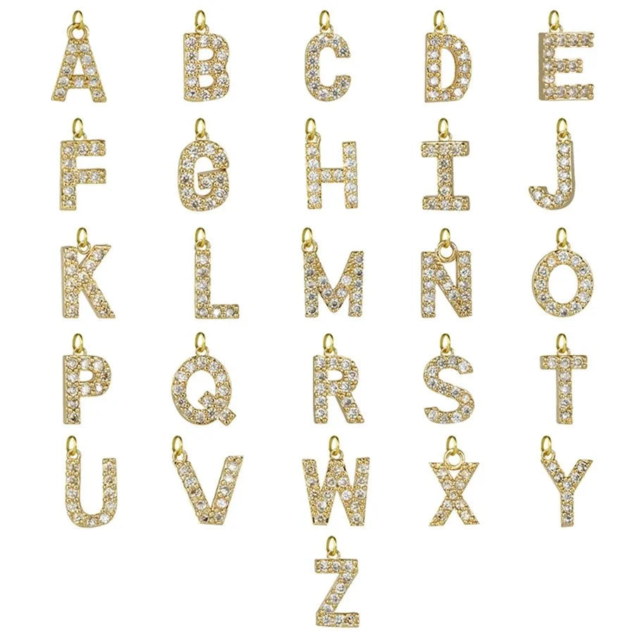 Classy Pearl Clasp Letter Initial Bracelets - Veinci