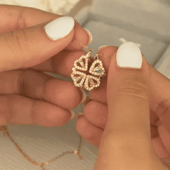 18K Dainty Eternal Clover Necklace