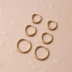 Triple Hoop Earrings Bundle