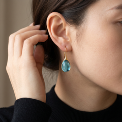 Dainty Waterdrop Dangle Earrings