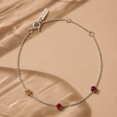 Custom Birthstone Bracelet