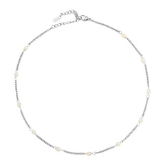 Dainty Gold Pearl Choker