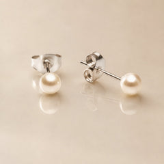 Pearl Stud Earrings
